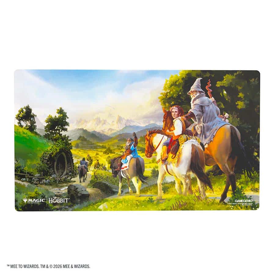 MTG TCG: The Hobbit: Prime Playmat: Leaving Hobbiton