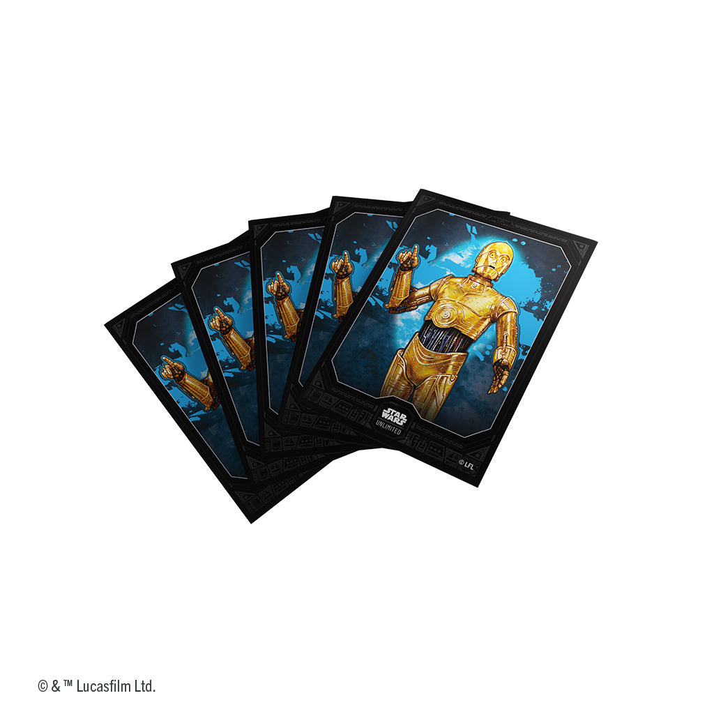 Star Wars: Unlimited Premium Art Sleeves - C-3P0