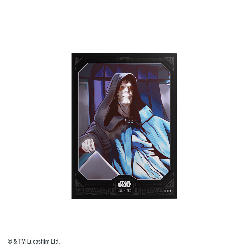 Star Wars: Unlimited Premium Art Sleeve Card - Emperor Palpatine