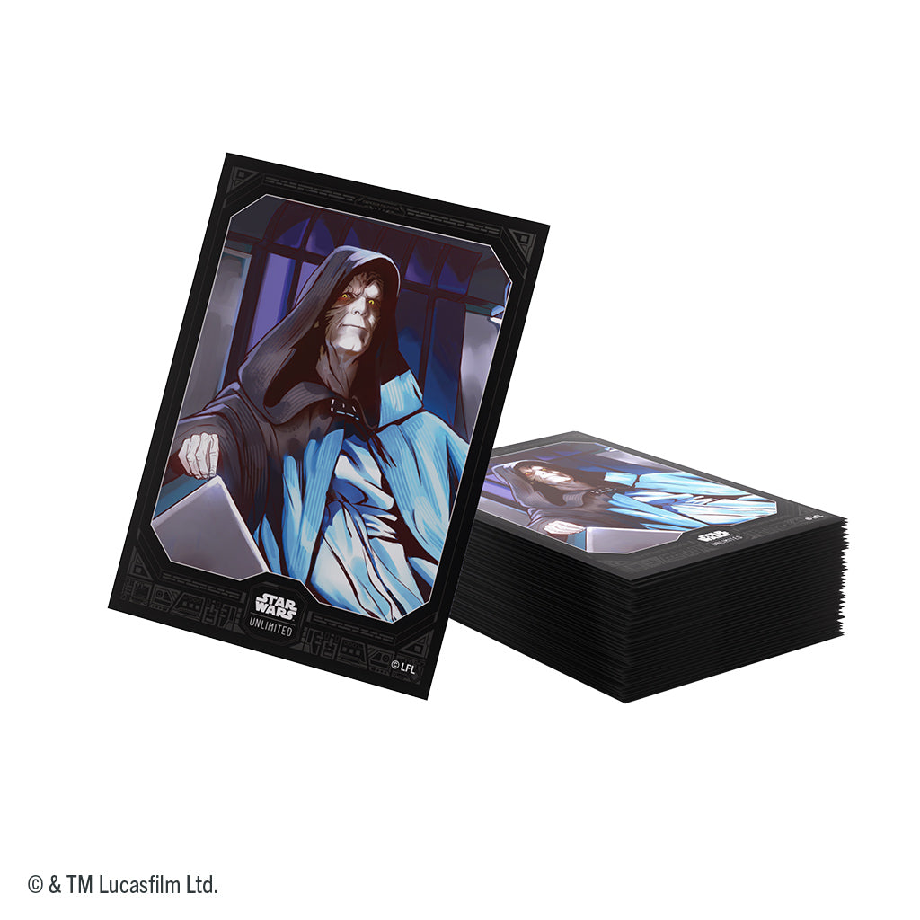 Star Wars: Unlimited Premium Art Sleeve Card - Emperor Palpatine