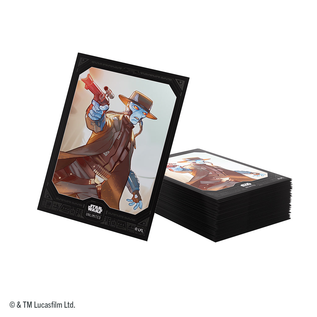 Star Wars: Unlimited Premium Art Sleeve Card - Cad Bane