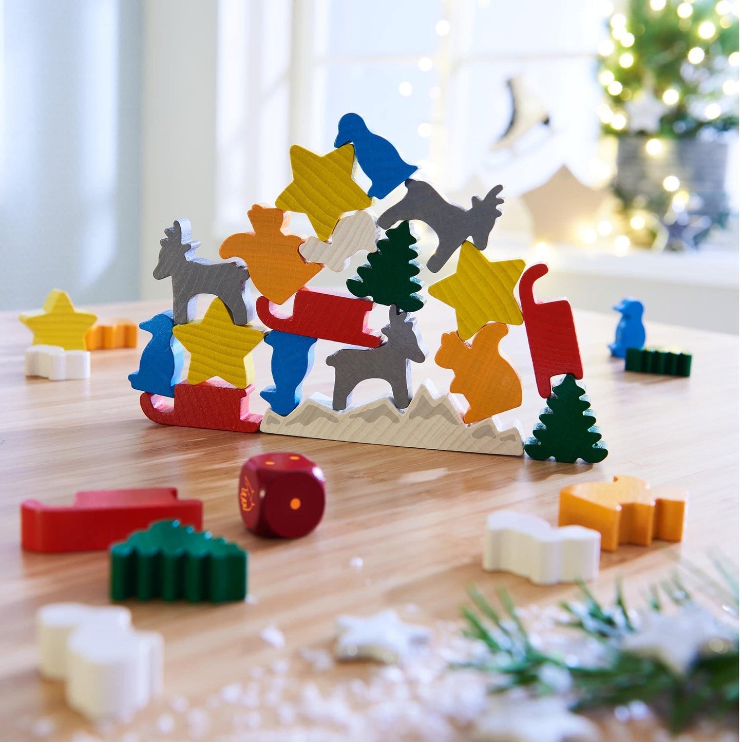 Animal Upon Animal: A Christmas Stacking Game