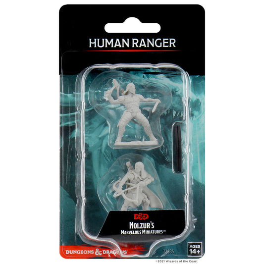 D&D: NMU - HUMAN MALE RANGER (UNPAINTED) MINIATURE