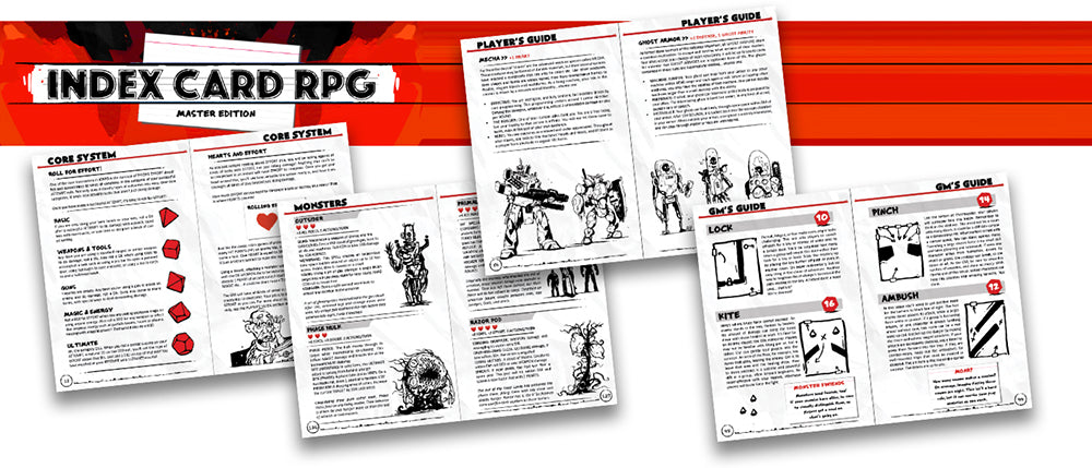 Index Card RPG Master Edition: Hardcover