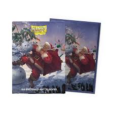 Dragon Shield Sleeves: Brushed Art Christmas 2025 (Box of 100)