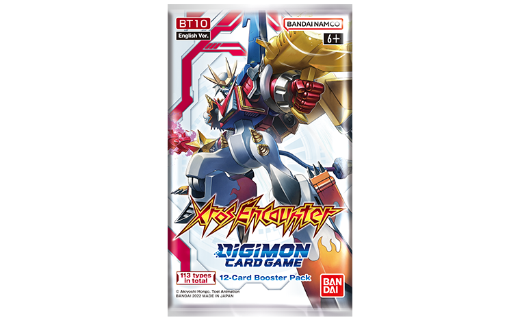 Digimon Card Game: Xros Encounter [BT10] Booster Pack