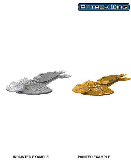 Star Trek: Deep Cuts - Cardassian Keldon Class Ship Miniature (Unpainted)