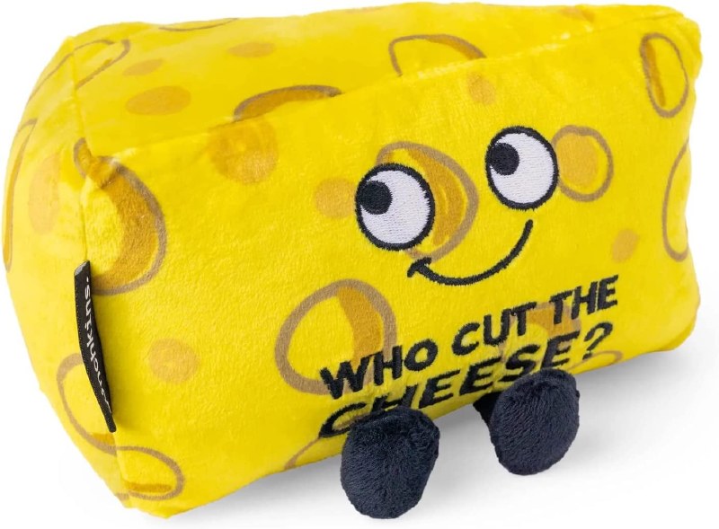 Plush Cheese "Who Cut The Cheese?"