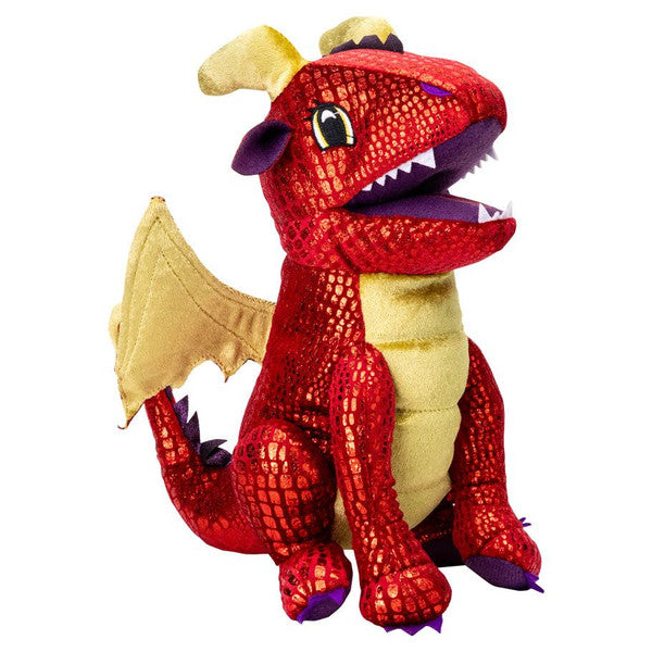 Dice Bag: Dragon Plush Red
