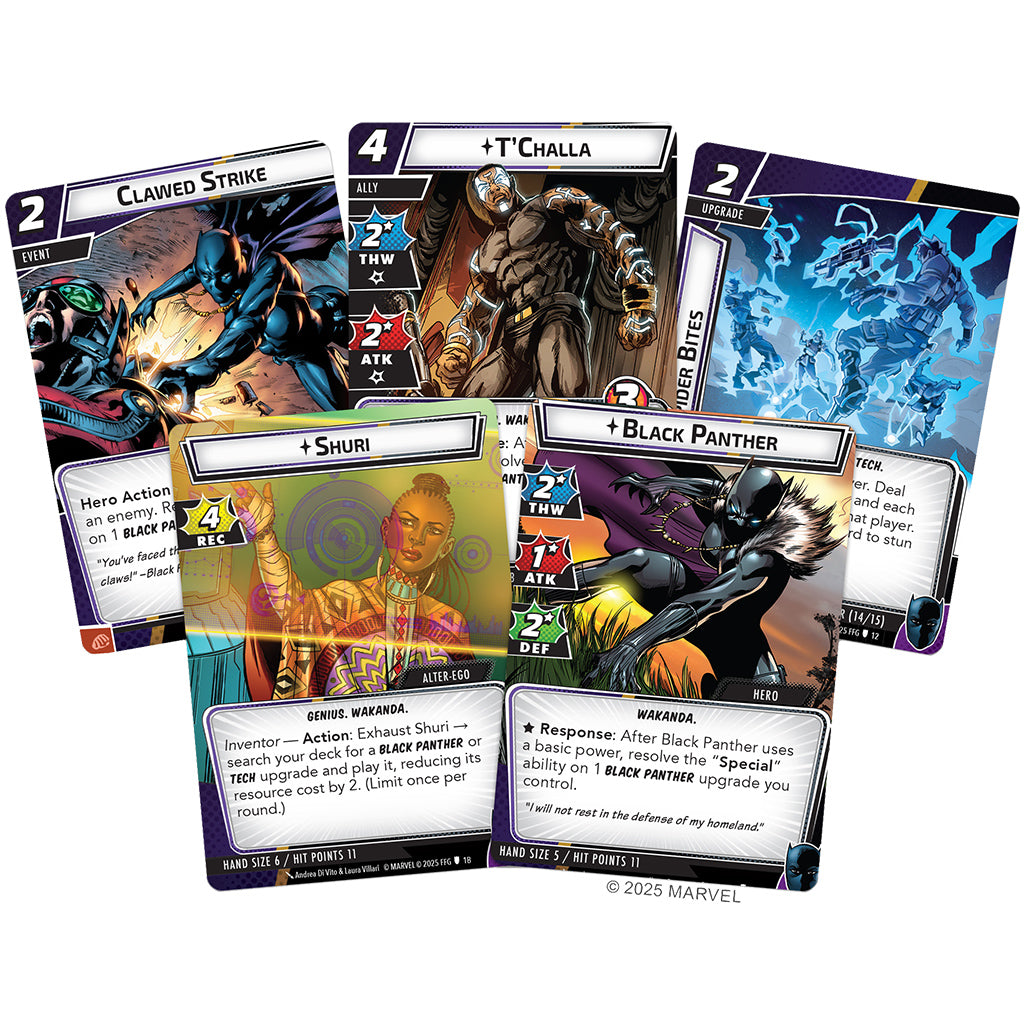 Marvel Champion: The Card Game - Black Panther Hero Pack