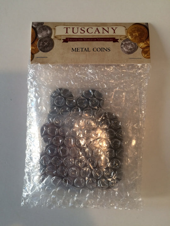 Viticulture: 72 Metal Lira Coins