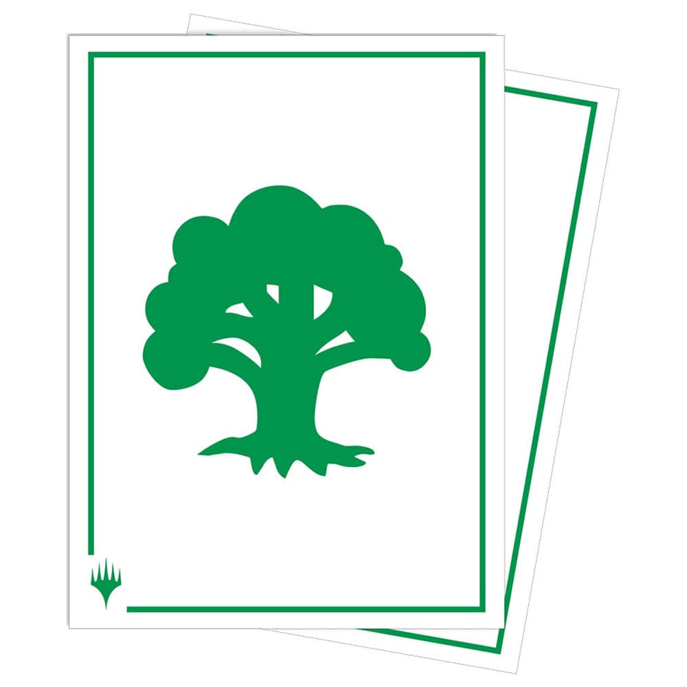 ULTRA PRO: MAGIC THE GATHERING: MANA 8: 105CT APEX DECK PROTECTOR SLEEVES: FOREST
