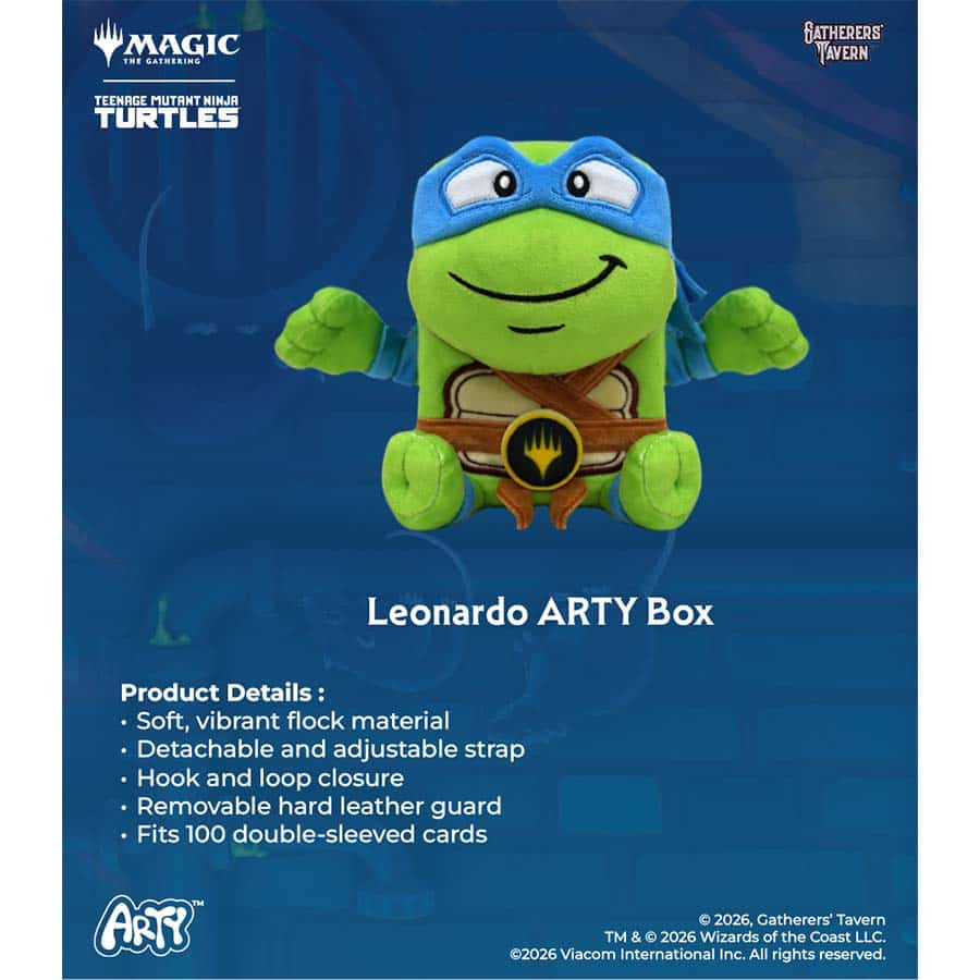 Gatherers' Tavern: Magic the Gathering: Arty Box: TMNT Leonardo