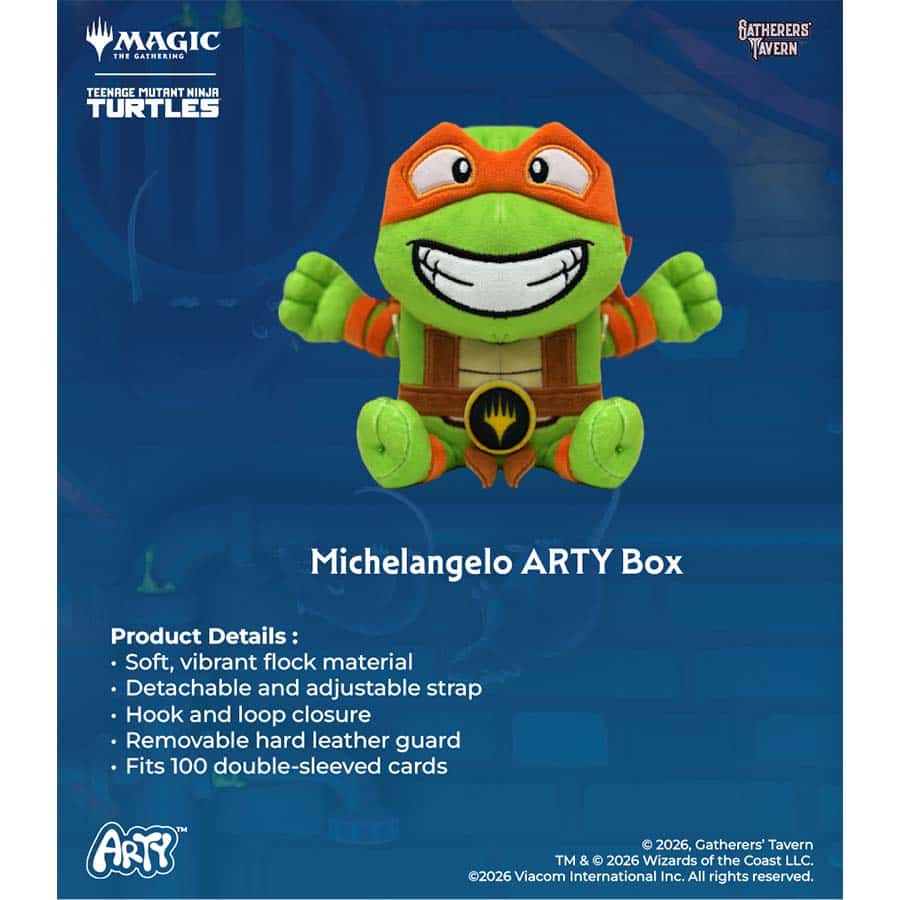 Gatherers' Tavern: Magic the Gathering: Arty Box: TMNT Michelangelo