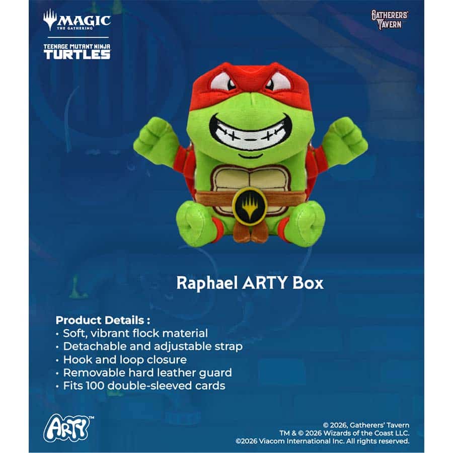 Gatherers' Tavern: Magic The Gathering: Arty Box: TMNT Raphael