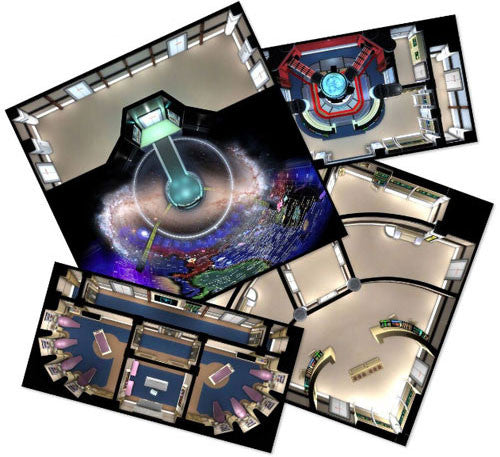 Star Trek Adventures: The Next Generation - Starfleet Tiles Set