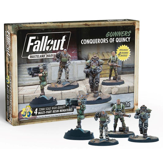 Fallout: Wasteland Warfare - Gunners: Conquerors Of Quincy