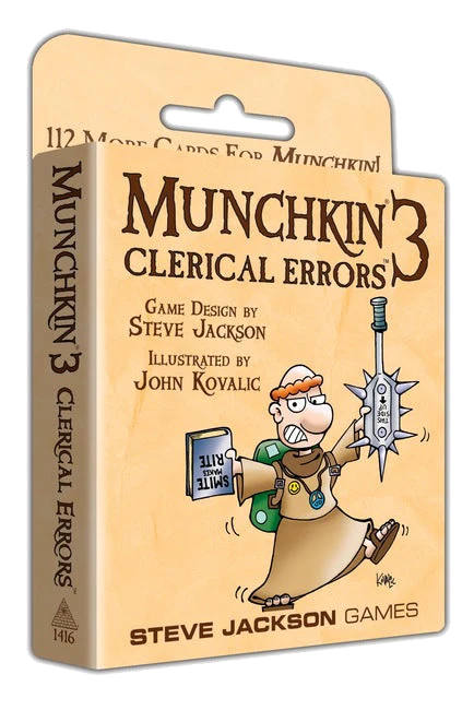 Munchkin 3 - Clerical Errors