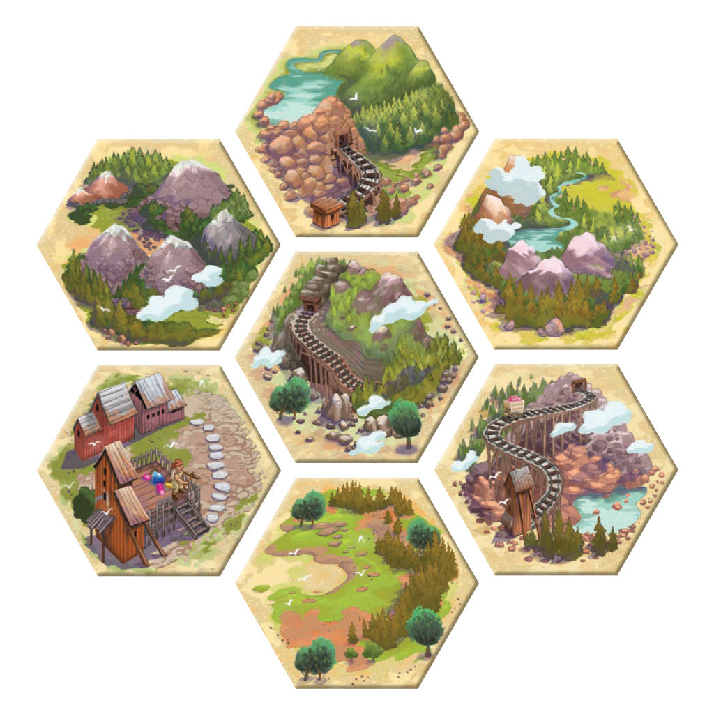 CENTURY GOLEM: EASTERN MOUNTAIN: Board Game