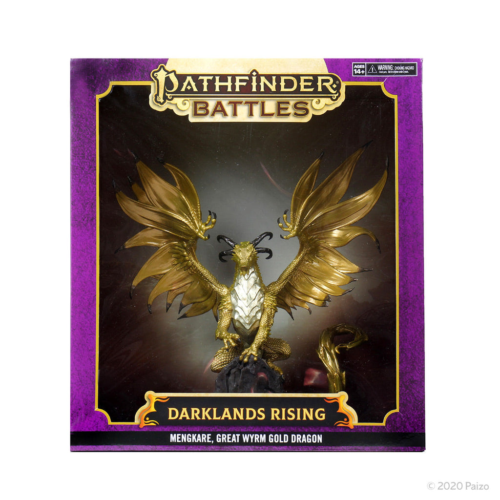 Pathfinder Battles: Mengkare Great Wyrm Premium Set Miniature