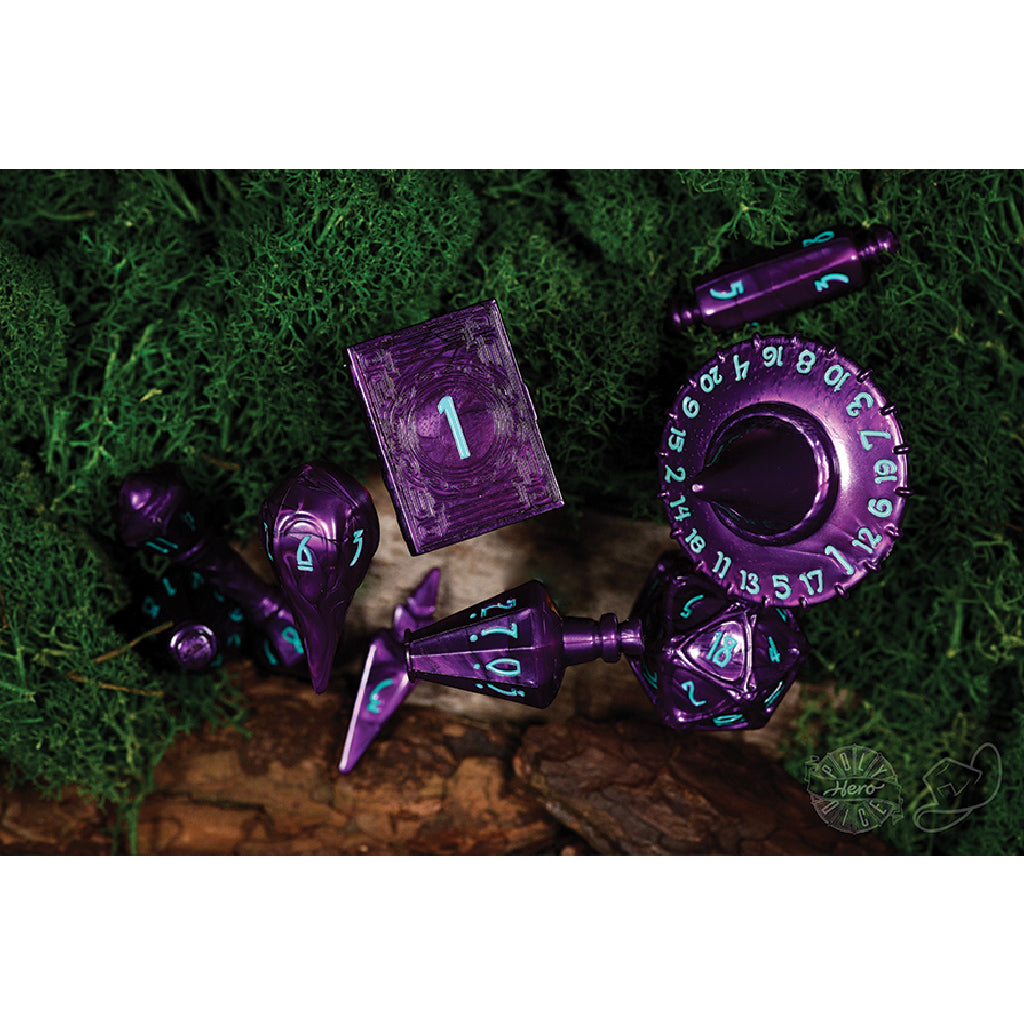 PolyHero Wizard 8 Dice Set Wizardstone