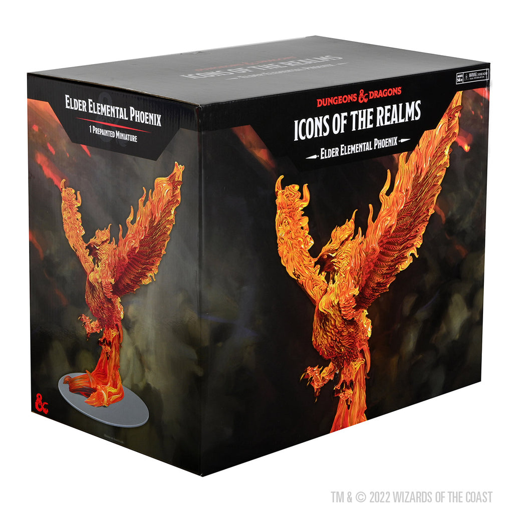 D&D: Icons Of The Realms - Elder Elemental Phoenix Miniature