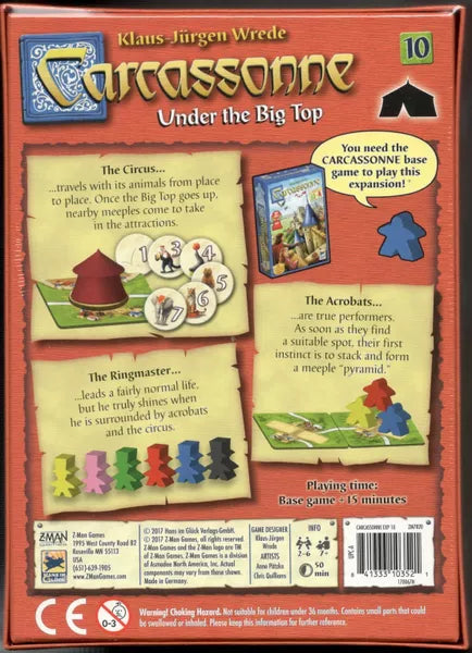 Carcassonne Expansion 10 - Under the Big Top