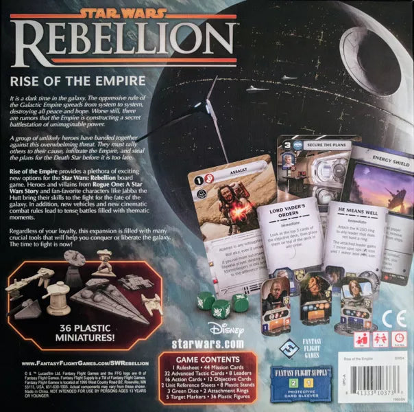 Star Wars: Rebellion Rise of the Empire