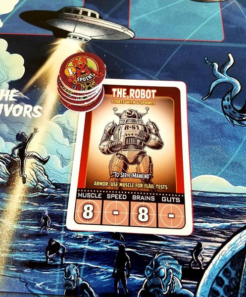 Shuffling Horror: Roswell 51: Board Game