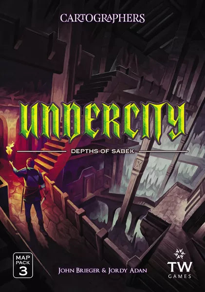 Cartographers Map Pack Undercity Depths of Sabek