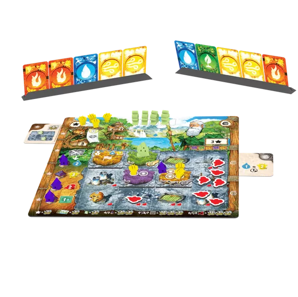 Tribes of the Wind-: board game