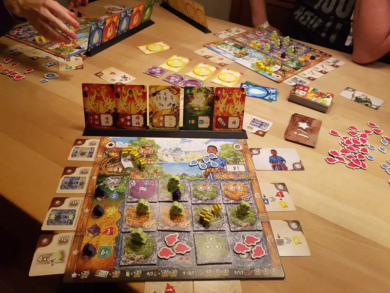 Tribes of the Wind-: board game