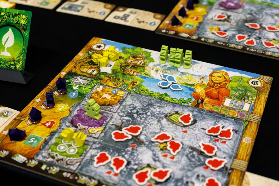 Tribes of the Wind-: board game