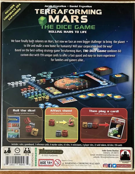 Terraforming Mars: The Dice Game