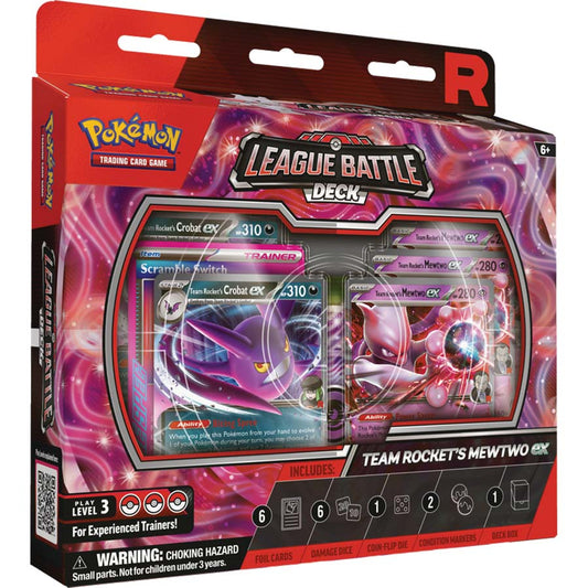 Pokemon: Team Rocket's Mewtwo EX League Battle Deck