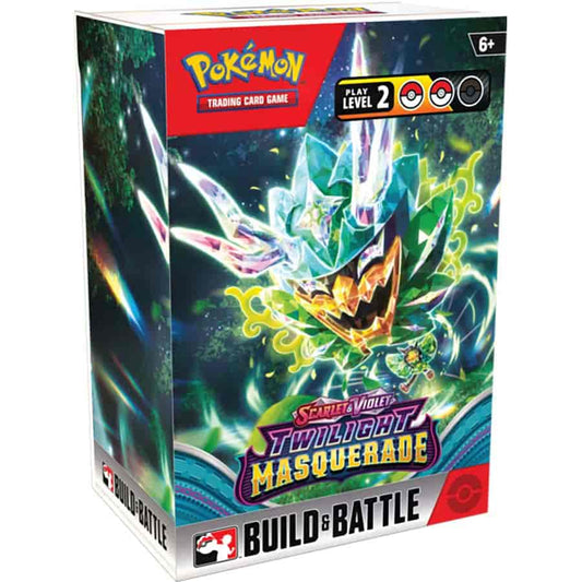 POKEMON TCG: SCARLET AND VIOLET TWILIGHT MASQUERADE BUILD AND BATTLE