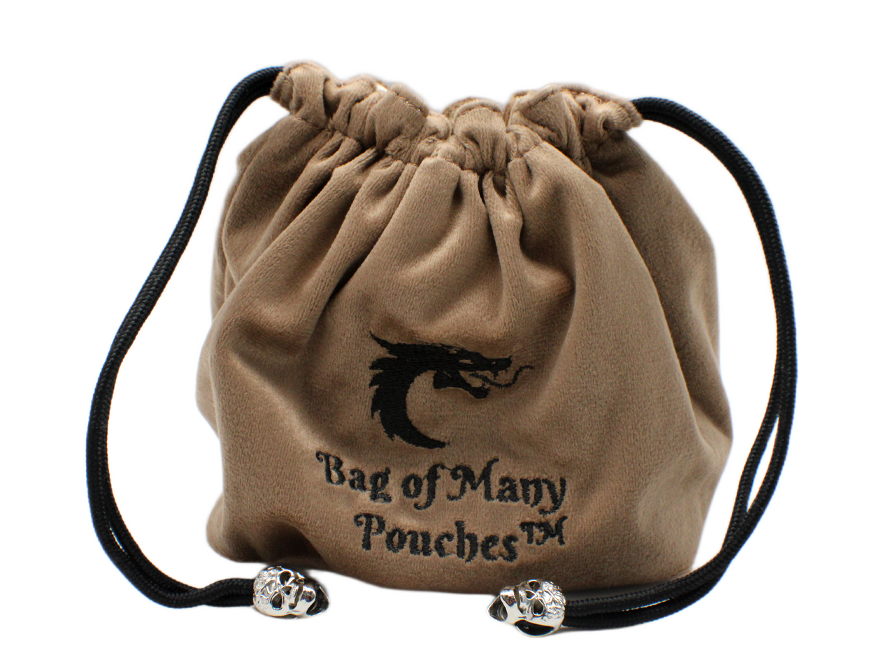 Old School Dice: Bag of Many Pouches Dice Bag - Tan