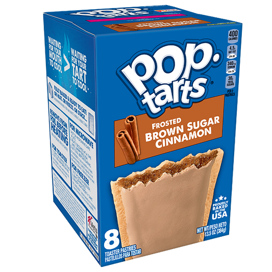 Pop Tarts: Frosted Brown Sugar Cinnamon