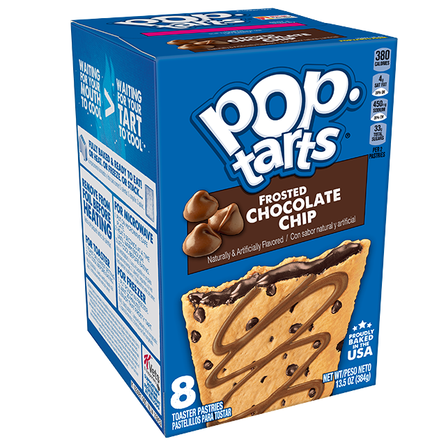 Pop Tarts: Frosted Chocolate Chip