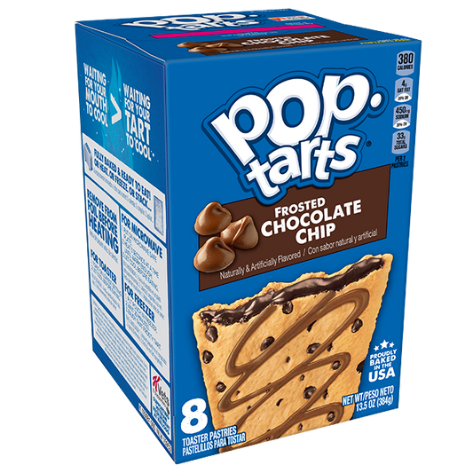 Pop Tarts: Frosted Chocolate Chip