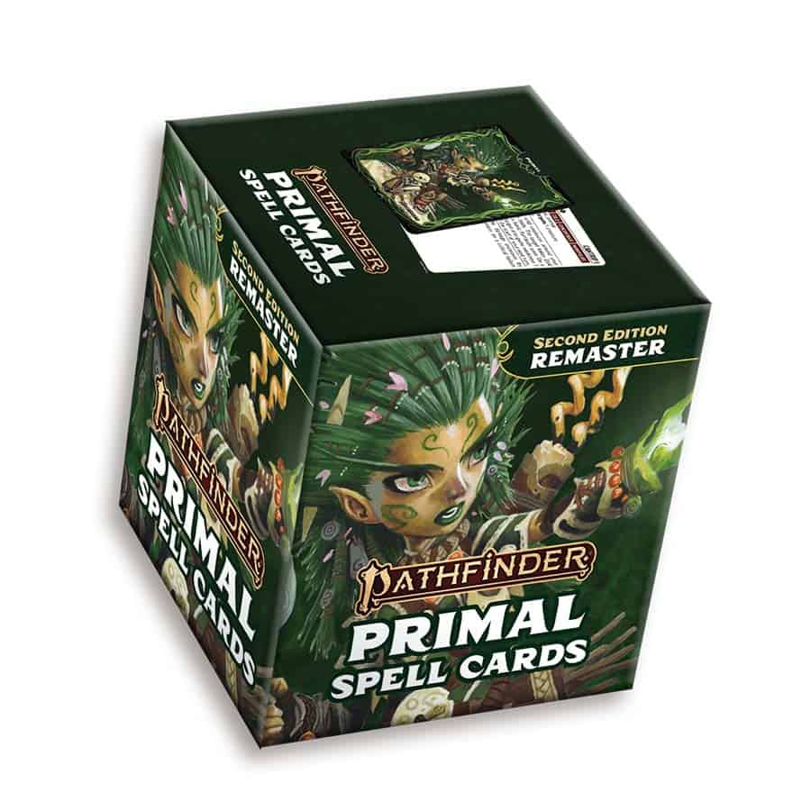 Pathfinder 2E: Primal Spell Cards (Remastered)