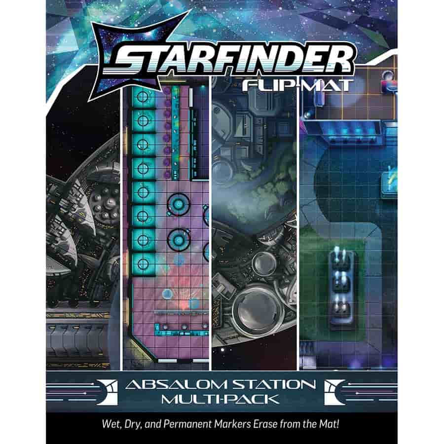 Starfinder RPG 2E: Flip-mat: Absalom Station Multi-Pack (needs weight)