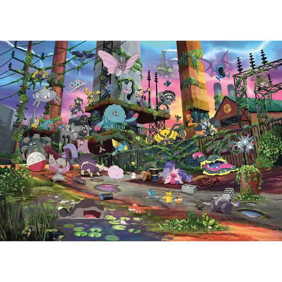 Puzzle: Pokemon Breakout 2: Jolteon Power Plant (1000 piece)