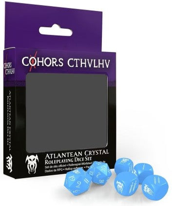 Cohors Cthulhu RPG: Atantean Crystal Dice Pack