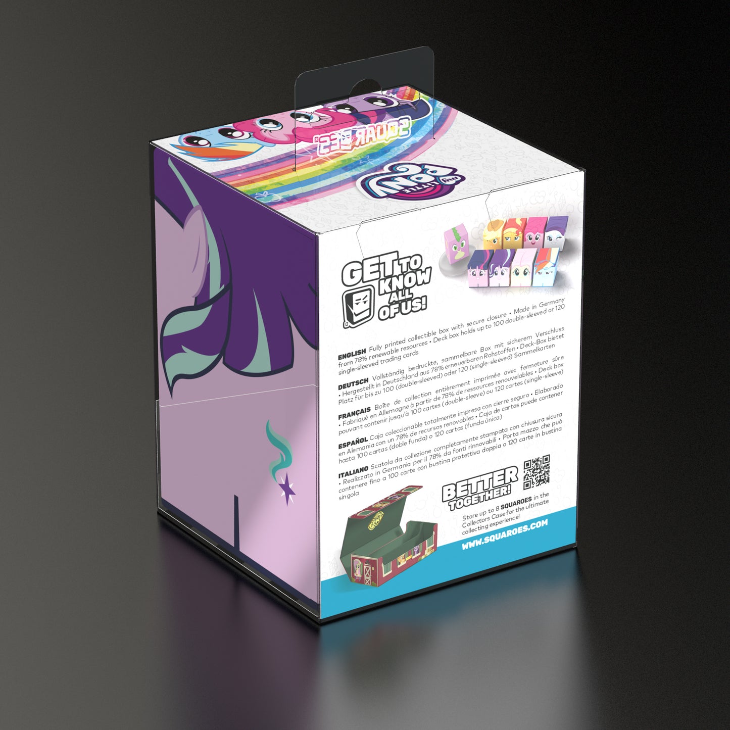 Squaroes 100+ Deckbox: My Little Pony - Starlight Glimmer