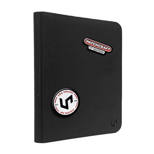 Ultra Pro Binder Pro 9 Pocket Patchcraft Black
