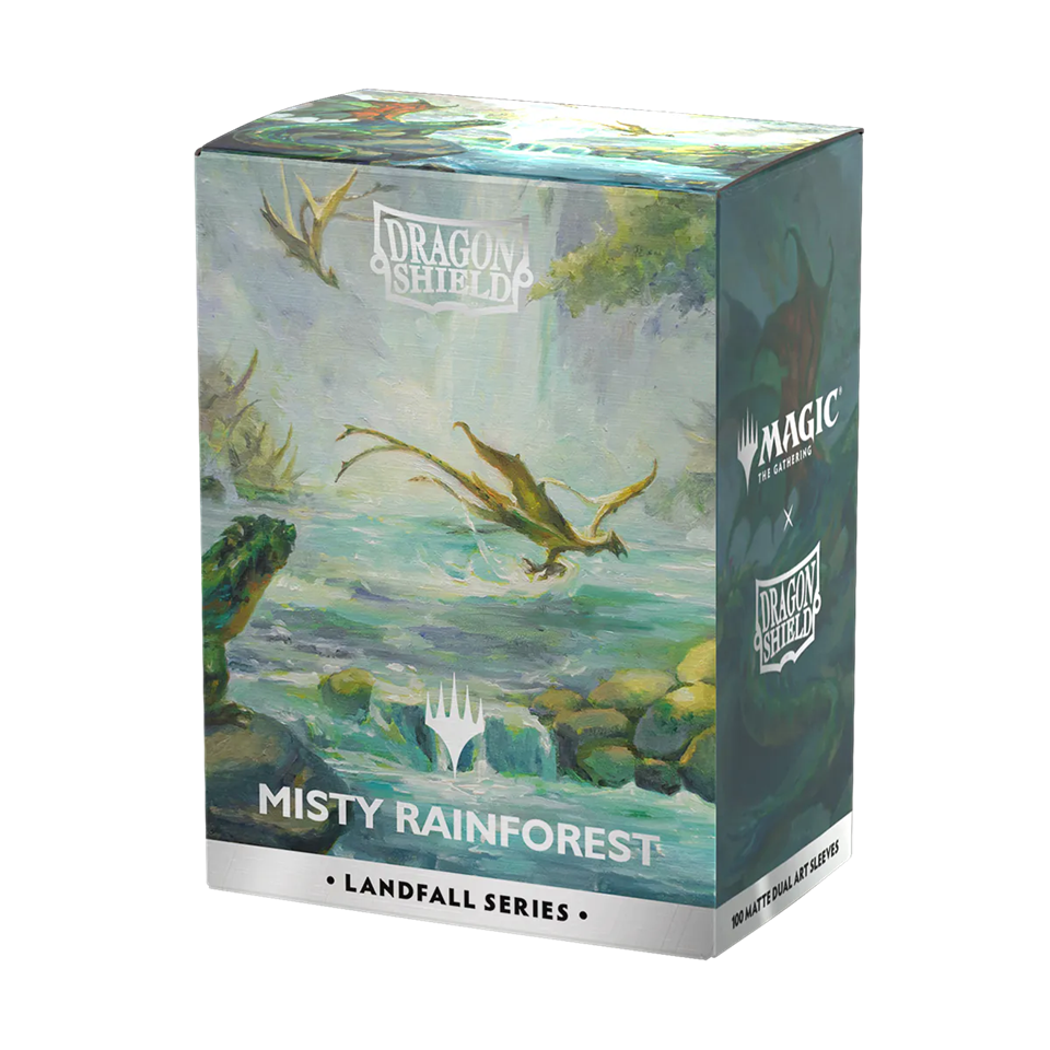 Dragon Shield: Magic the Gathering Landfall Series: Misty Rainforest