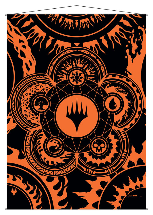 MTG: Mana Color Wheel Wall Scroll