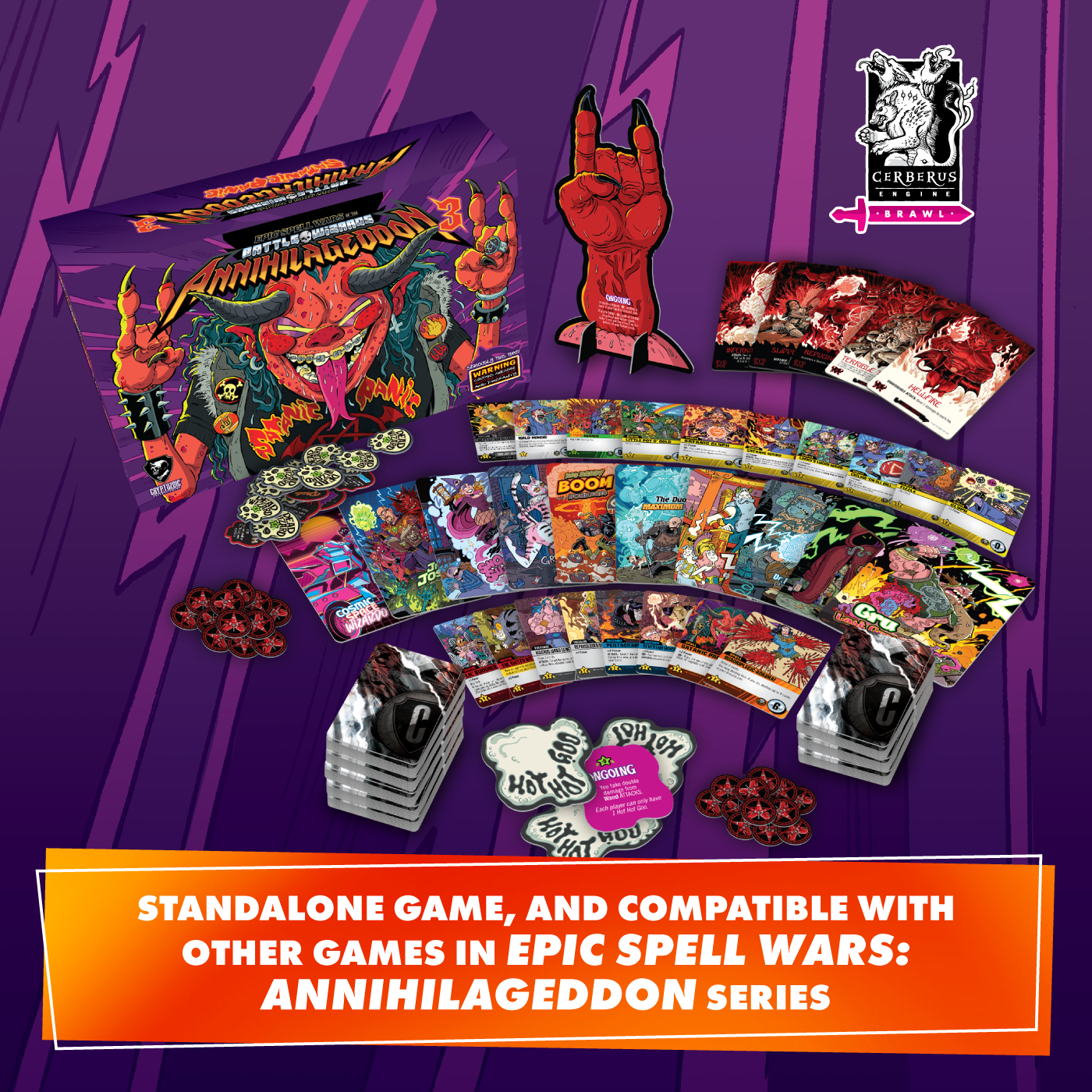 Epic Spell Wars Deck-Building: Annihilageddon 3 Satanic Panic
