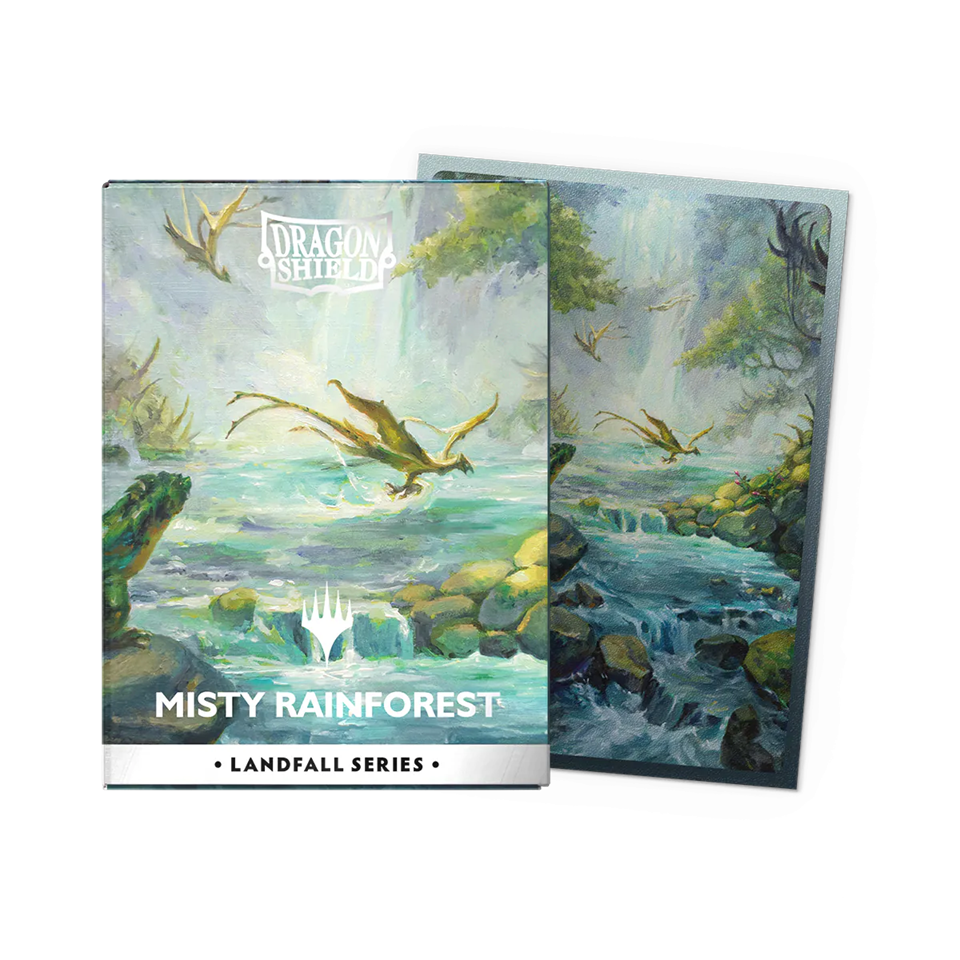 Dragon Shield: Magic the Gathering Landfall Series: Misty Rainforest